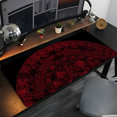 Aztek Güneşi: Kan Kırmızısı Mouse Pad