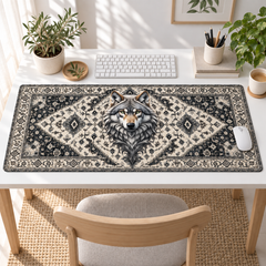Bozkurt Vintage Halı Desenli Mouse Pad