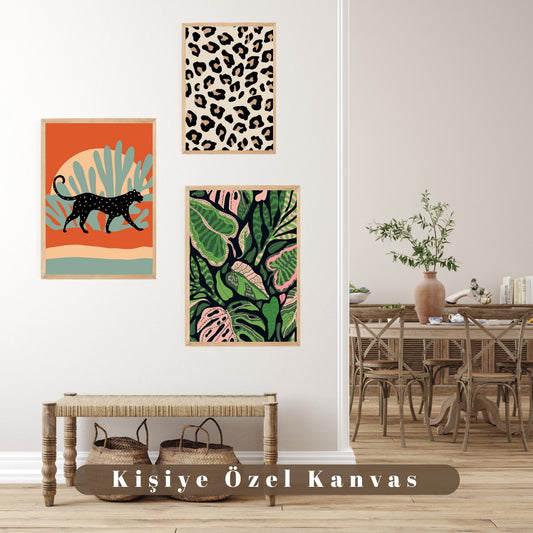 Kişiye Özel Çerçeveli Kanvas Tablo