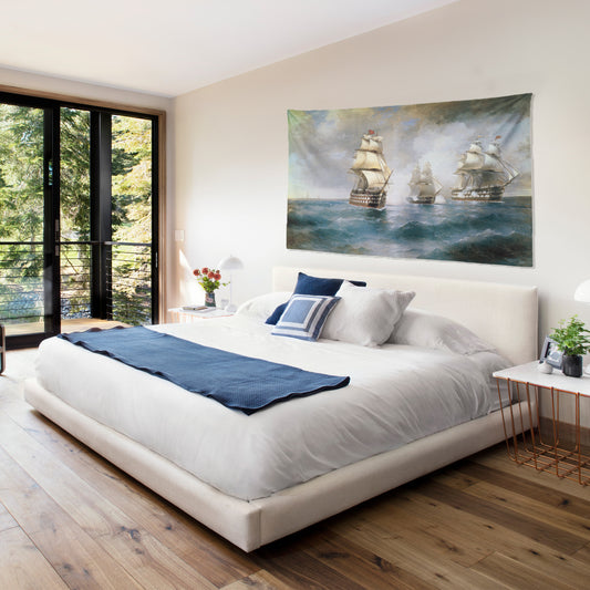 A Game of L'hombre in Brøndums Hotel Wall Covering - 130cm x 100cm