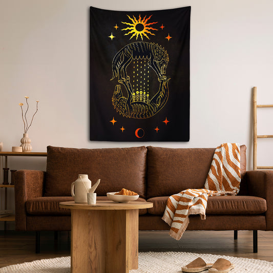 Fool's Wolfs Duvar Örtüsü