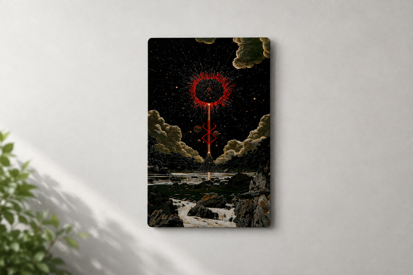 Kızıl Tutulma – Metal Duvar Posteri