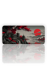 Doğan Güneşin Altında: Geleneksel Japon Tapınağı Mouse Pad