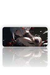 Kızıl Gülün Gölgesi: Dark Gothic Anime Mouse Pad