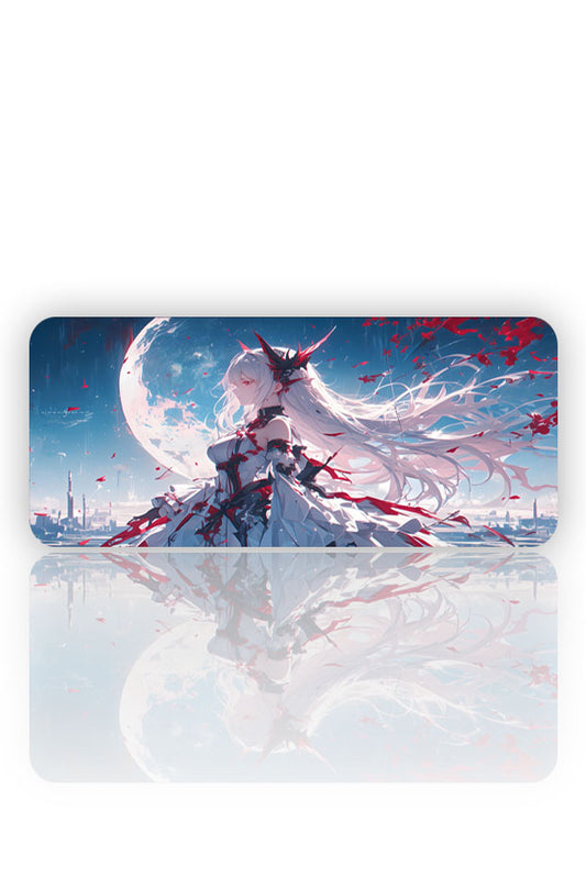 Ay Savaşçısı: Epik Anime Sanat Temalı Mouse Pad