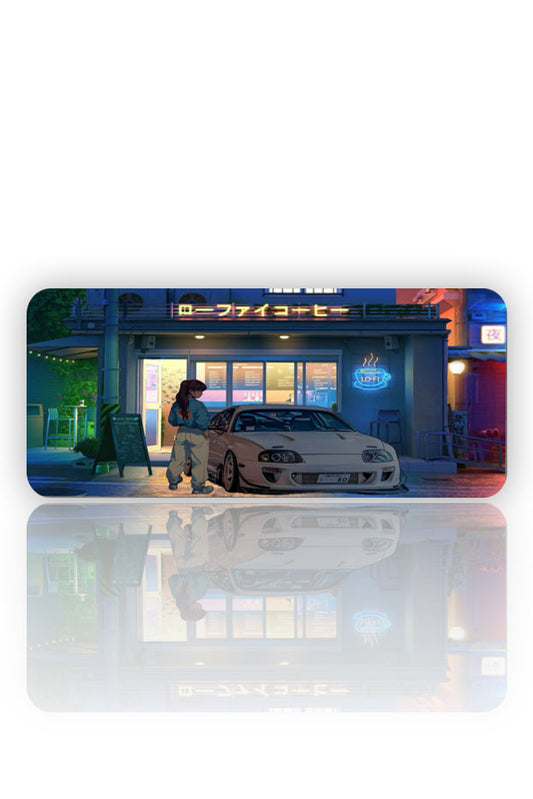 Lo-Fi Supra: Gece Kahvesi Mouse Pad