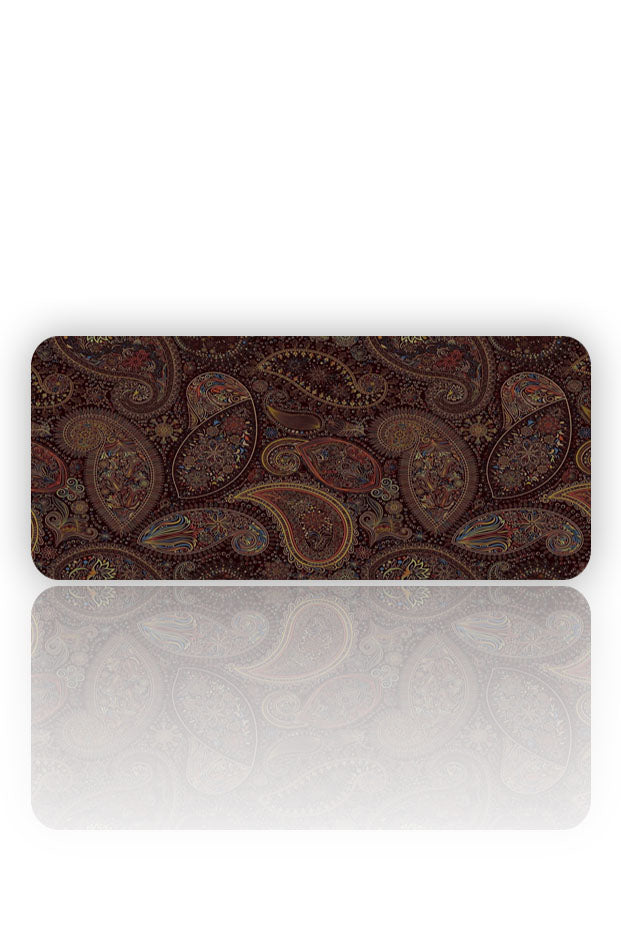 Egzotik Şal: Paisley Mirası Mouse Pad