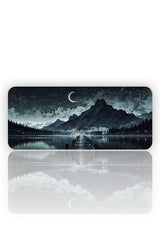 Hilal ve Dağ: Gecenin Sükûneti Mouse Pad