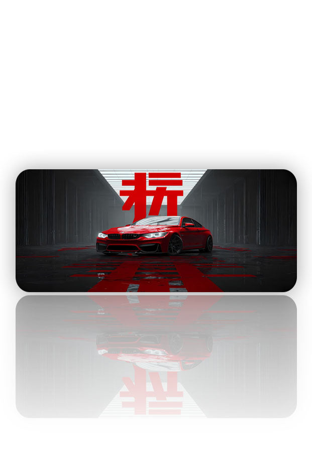 Kırmızı Fırtına: Kanji Kanlı Pist Mouse Pad