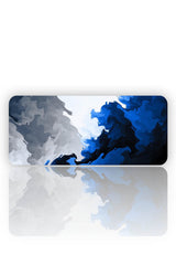 Fırtına Öncesi: Mavi ve Gri Dalgası Mouse Pad