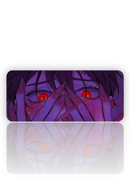 Kızıl Bakış: Karanlık Anime Tanrısı Mouse Pad