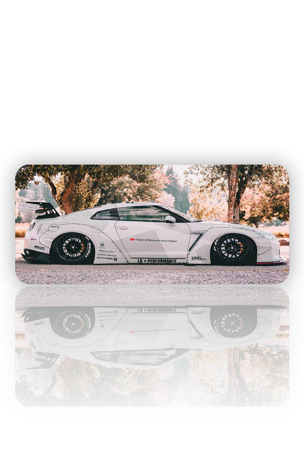 Beyaz Canavar – Liberty Walk GT-R Mouse Pad