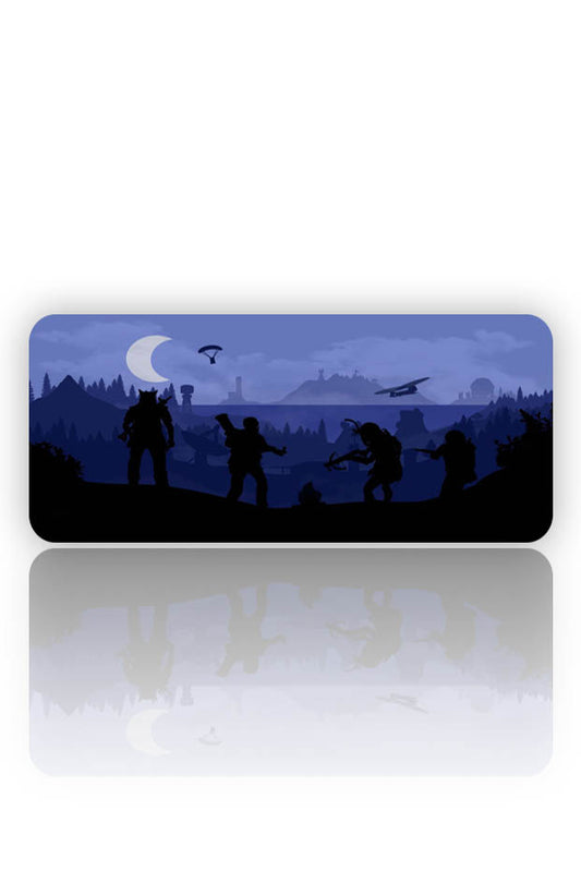 Gece Baskını – Silüet Hayatta Kalma Mouse Pad