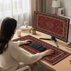 Saray Esintisi: Klasik Motifli Halı Mouse Pad