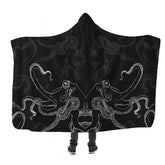 Octopus Kapüşonlu Battaniye