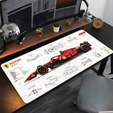 Leclerc SF-24 Blueprint Mousepad