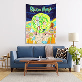 Rick and Morty Duvar Örtüsü