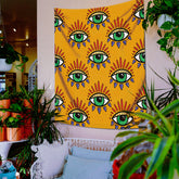 Mystique Eyes - Gizemli Gözler Duvar Örtüsü
