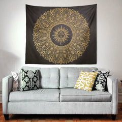 Mandala Sun Duvar Örtüsü