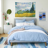 WALLHANG | Wheat Field with Cypresses | Duvar Örtüsü | wallhang.com.tr