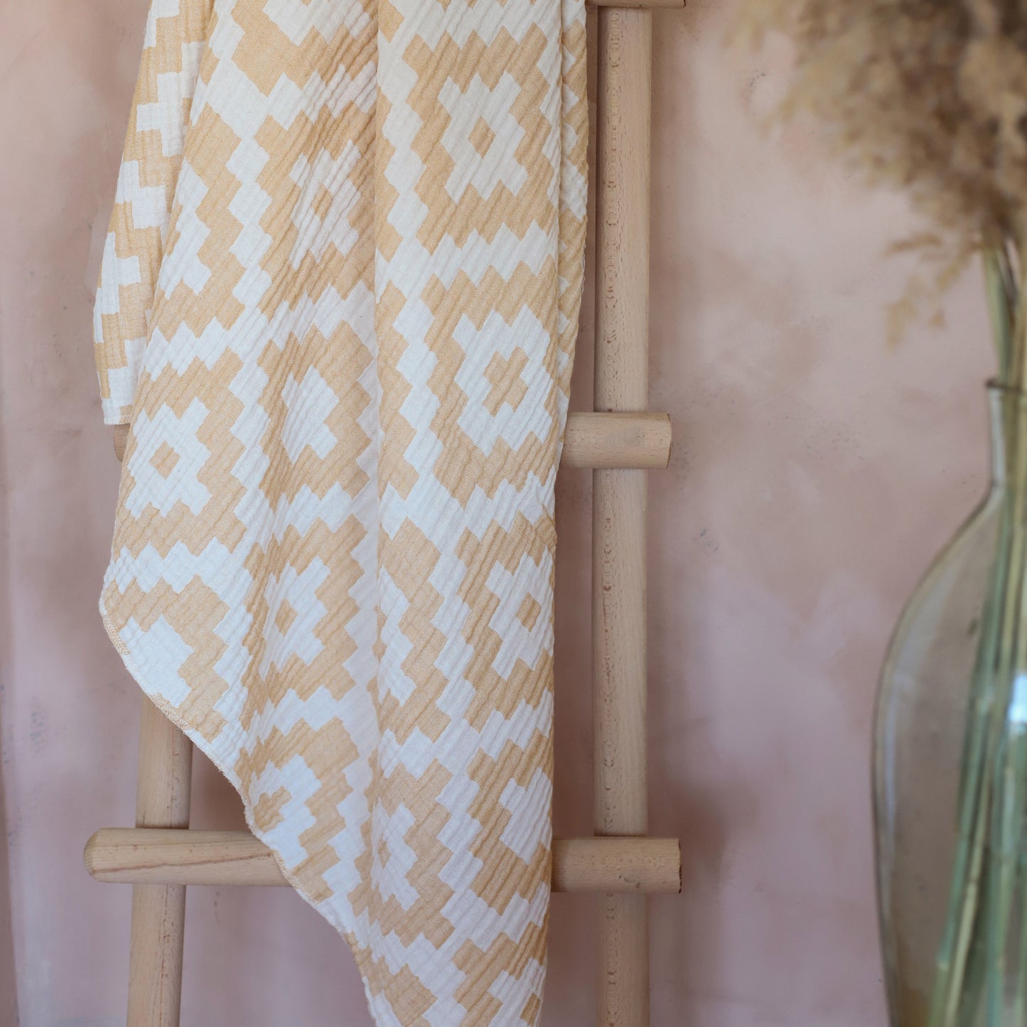 Ptolemy 100% Cotton TV Blanket | Throw | Knee Blanket | 130X170CM