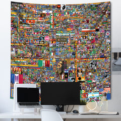r/place Reddit Duvar Örtüsü