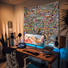 r/place Reddit Duvar Örtüsü