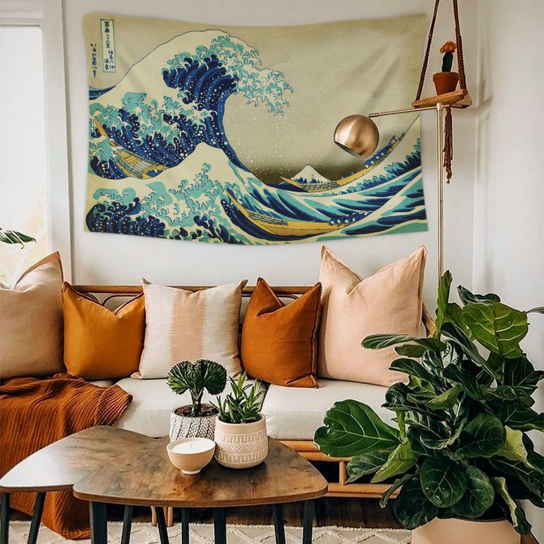WALLHANG | The Great Wave | Duvar Örtüsü | Tapestry