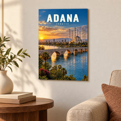 Türkiye İller Metal Poster