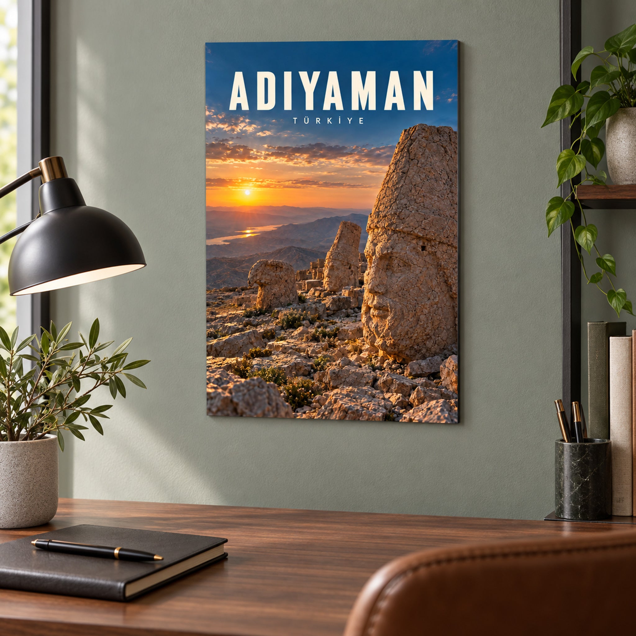 Türkiye İller Metal Poster