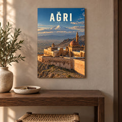 Türkiye İller Metal Poster