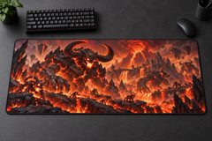 Lava Monster Mouse Pad