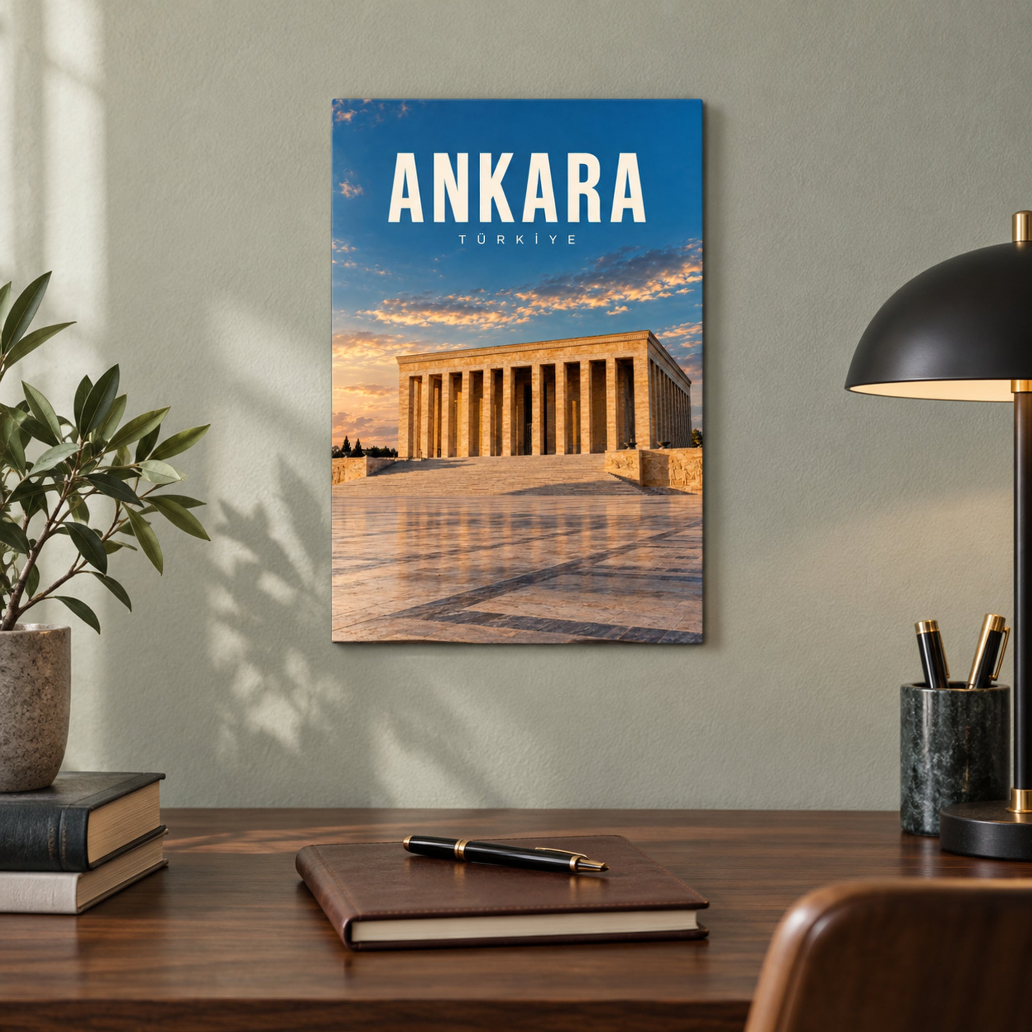 Türkiye İller Metal Poster