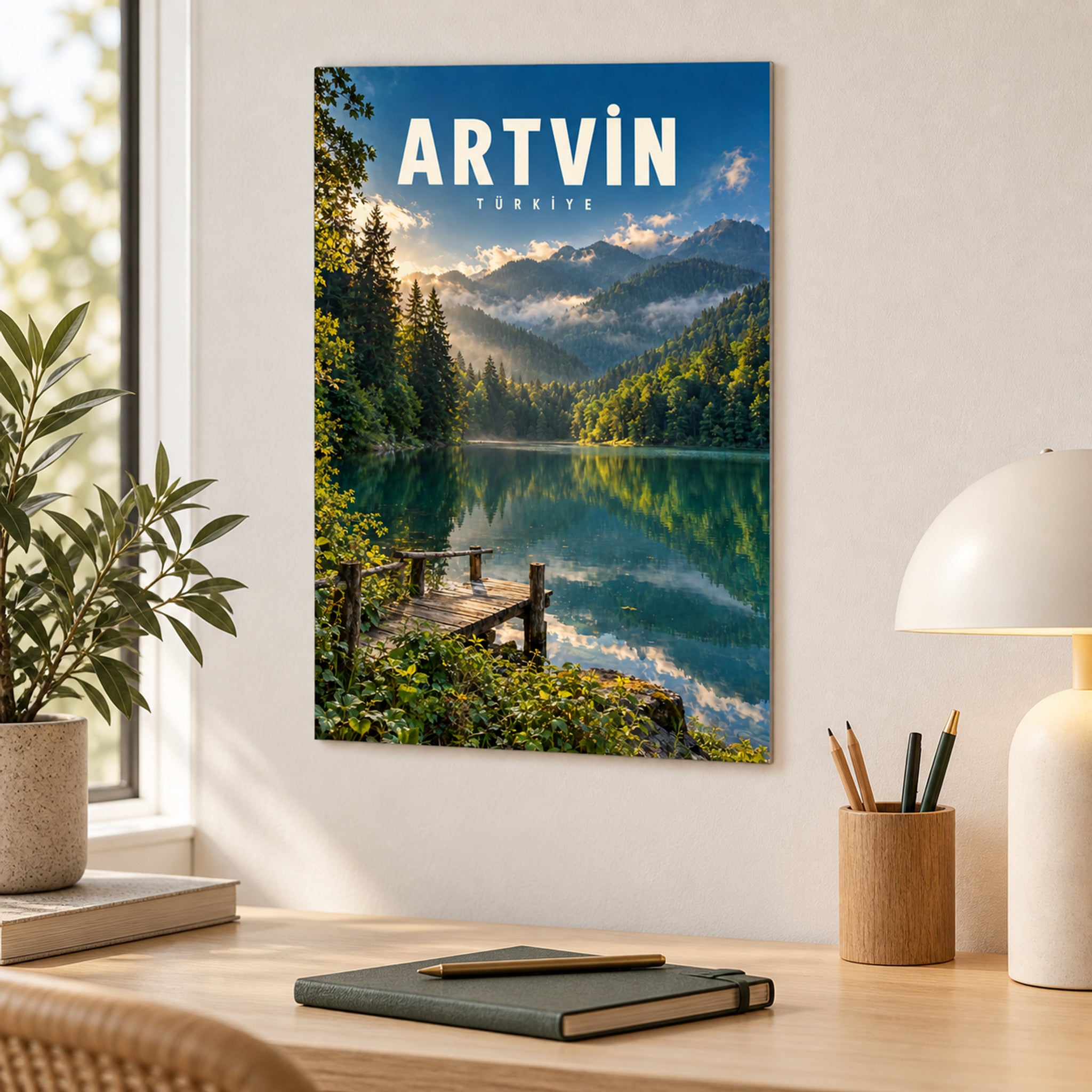 Türkiye İller Metal Poster