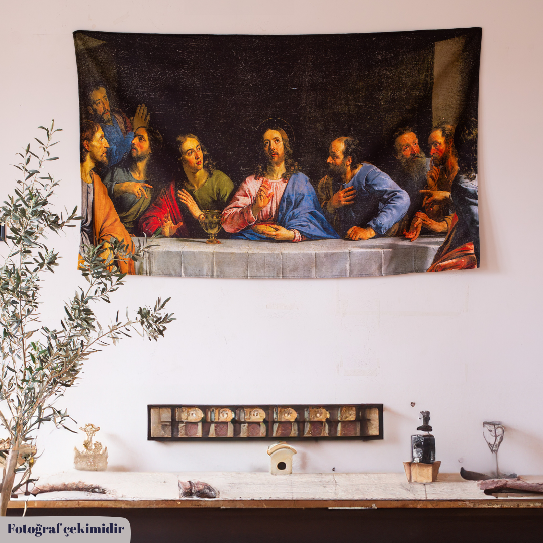 The Last Supper- Son Akşam Yemeği Duvar Örtüsü