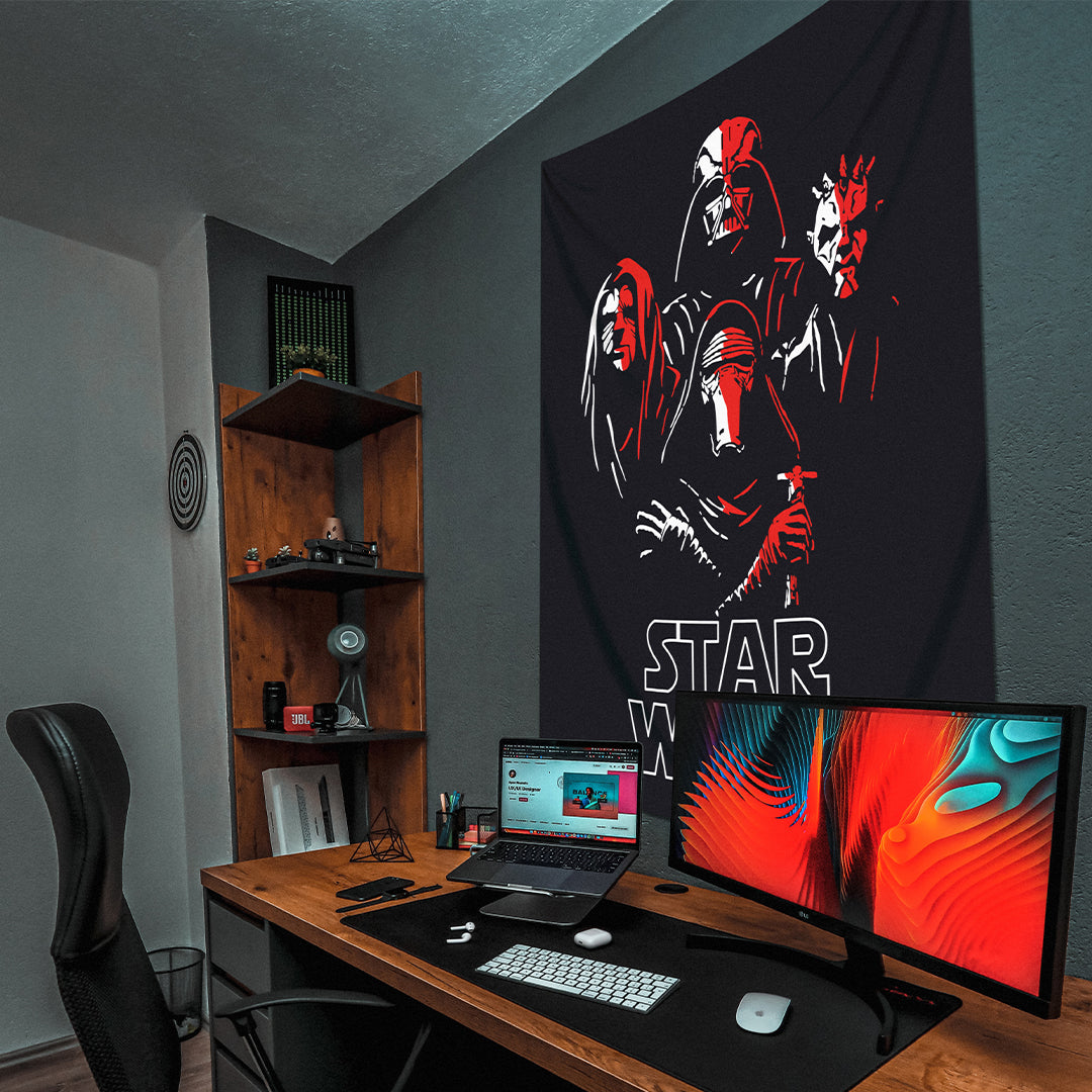 Dark Side Duvar Örtüsü