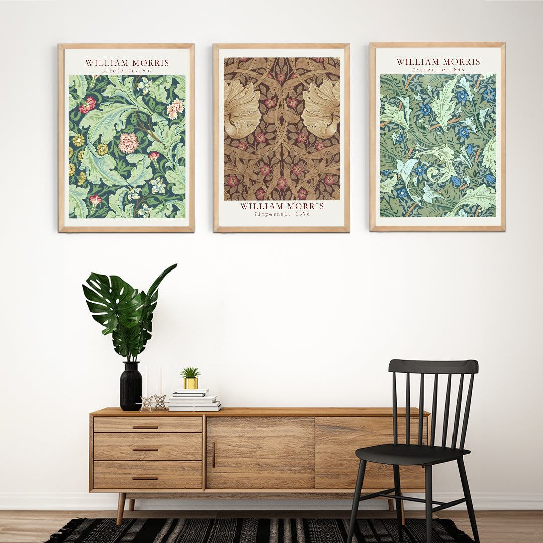 William Morris-III 3'lü Set