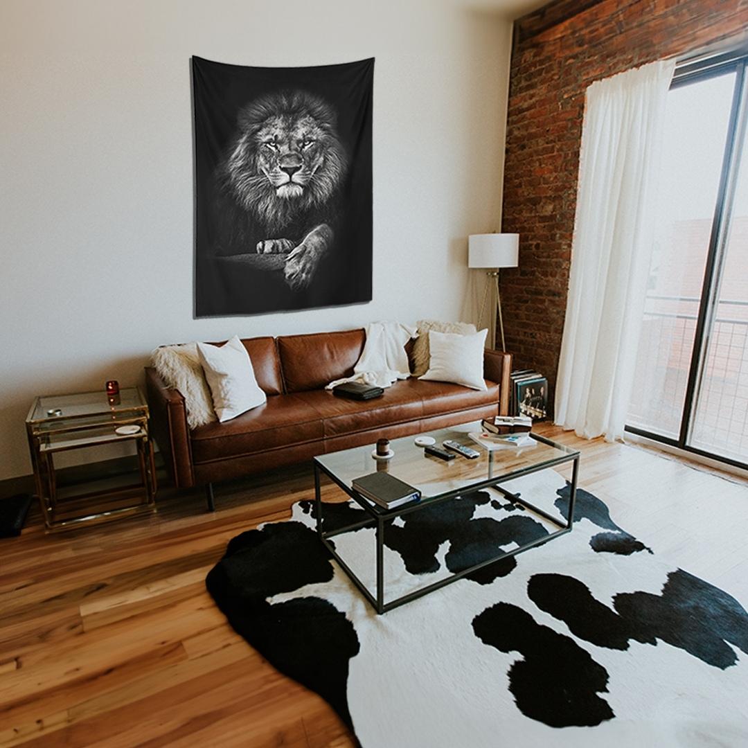 Lion Duvar Örtüsü
