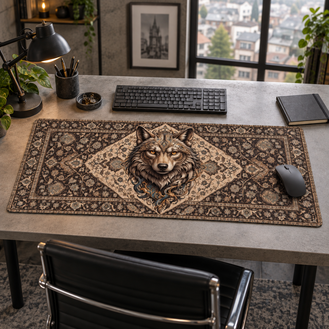 Bozkurt Anadolu Halı Desenli Mouse Pad