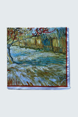 Van Gogh Pink Peach Trees Fular