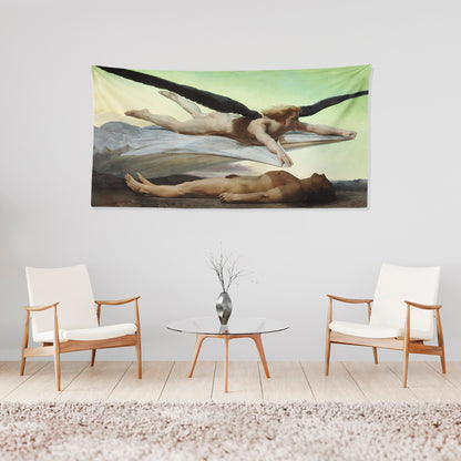 Ölümden Önce Eşitlik, William-Adolphe Bouguereau Duvar Örtüsü