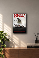 Nissan GT-R R35 Nismo Godzilla Metal Duvar Tablosu