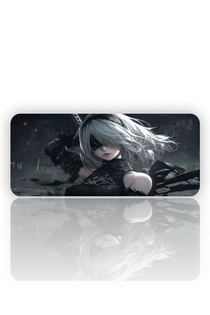 Gölge Savaşçısı: Distopik Estetik ve Anime Sanat Temalı Mouse Pad