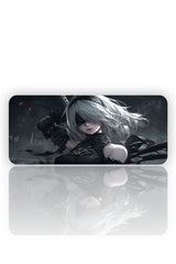 Gölge Savaşçısı: Distopik Estetik ve Anime Sanat Temalı Mouse Pad