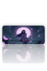 Mistik Ayışığı ve Anime Kız Temalı Mouse Pad