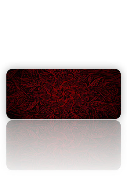 Kızıl Mandala: Gotik Sarmal Mouse Pad
