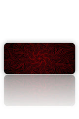Kızıl Mandala: Gotik Sarmal Mouse Pad