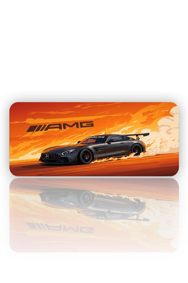 AMG GT: Alevli Pist Mouse Pad