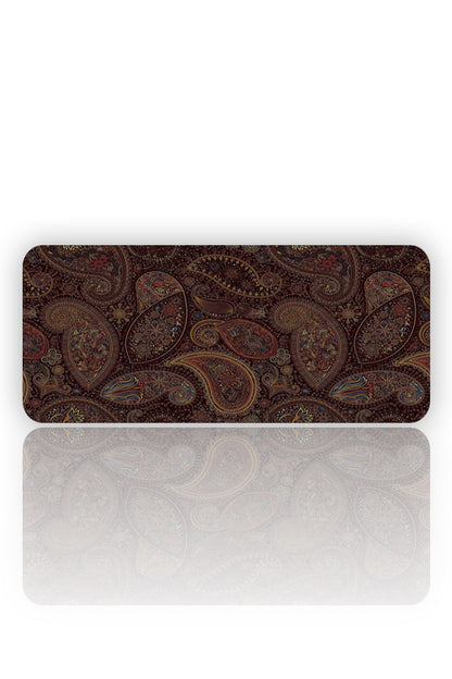 Egzotik Şal: Paisley Mirası Mouse Pad