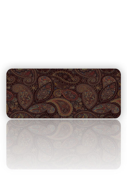 Egzotik Şal: Paisley Mirası Mouse Pad
